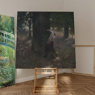 Teasing - Franz von Stuck | Reproduction Tableau Décoration murale affiche copie