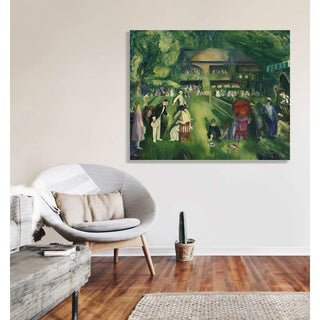 Tennis à Newport - George Bellows | Reproduction Tableau Décoration murale affiche copie