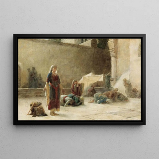 Theodoros Ralli - Le Parvis Du Saint Sepulcre a Jerusalem.webp