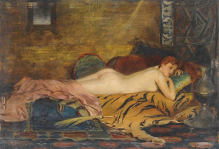 Theodoros Ralli - Reclining Nude.webp