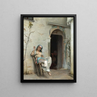 Theodoros Ralli - Turkish Woman Smoking.webp