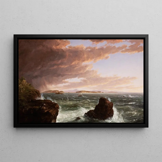 Thomas Cole - Views Across Frenchmans Bay from Mt Desert Island After a Squall.webp