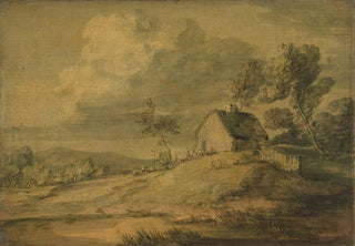 Thomas Gainsborough - Wooded Landscape with Cottage Cows and Sheep.webp