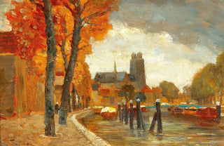 Tina Blau - Scene in Dordrecht.webp