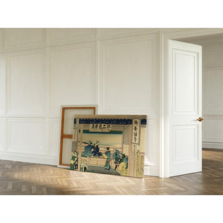 Tokaido Yoshida - Katsushika Hokusai | Reproduction Tableau Décoration murale affiche copie