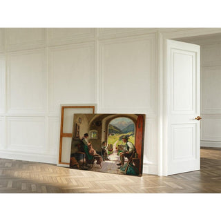 Un jour d’été au Tyrol - Emil Rau | Reproduction Tableau Décoration murale affiche copie