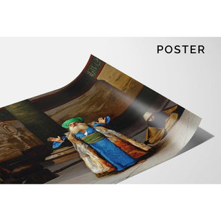 Un sultan à la prière - Jean-Léon Gérôme | Reproduction Tableau Décoration murale affiche copie