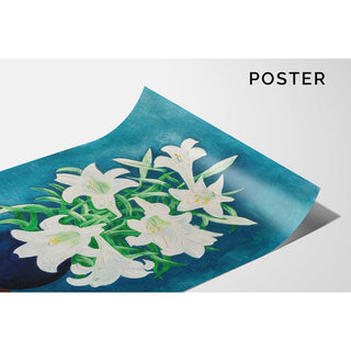 Vase de lys - Moïse Kisling | Reproduction Tableau Décoration murale affiche copie