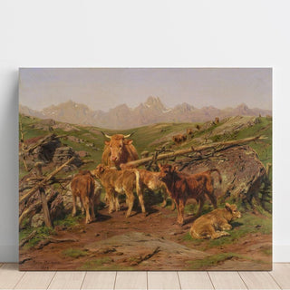 Veaux - Rosa Bonheur | Reproduction Tableau Décoration murale affiche copie