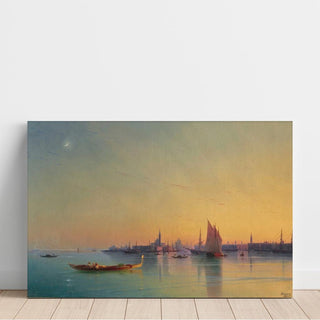 Venice au coucher du soleil - Ivan Konstantinovich Aivazovsky | Reproduction Tableau Décoration murale affiche copie