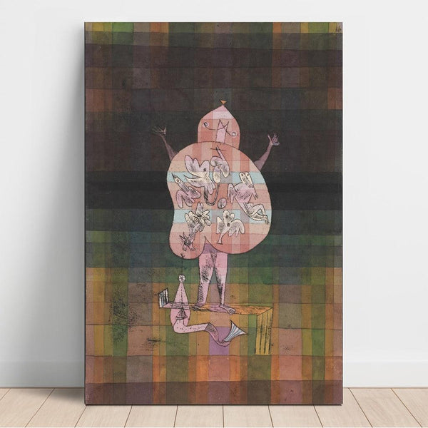 Reprodukcja obrazu Wentriloquist i głośnik na bagnie - Paul Klee