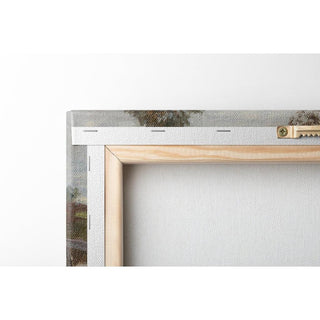 Vieux ponton à Langenpreising - Alfred Zoff | Reproduction Tableau Décoration murale affiche copie