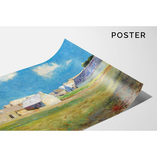 Village Breton - Odilon Redon | Reproduction Tableau Décoration murale affiche copie