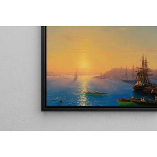 Vue de Constantinople et du Bosphore - Ivan Konstantinovich Aivazovsky | Reproduction Tableau Décoration murale affiche copie