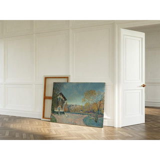 Vue de Marly-le-Roi depuis Coeur-Volant - Alfred Sisley | Reproduction Tableau Décoration murale affiche copie