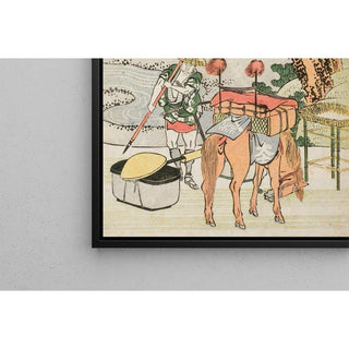 Vue de Mitsuke - Katsushika Hokusai | Reproduction Tableau Décoration murale affiche copie