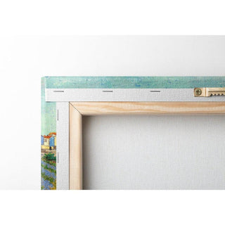 Vue des Saintes-Maries-de-la-Mer - Vincent Van Gogh | Reproduction Tableau Décoration murale affiche copie