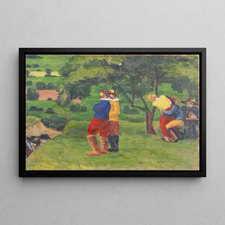 Walther Gamerith - Landschaft mit Landsknechten.webp