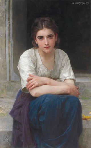 William Bouguereau - Rverie sur le seuil.webp