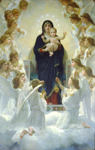 William Bouguereau - The Virgin With Angels.webp