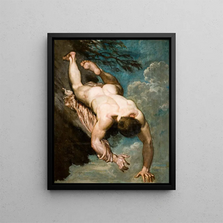 William Etty - Manlius Hurled From The Rock.webp
