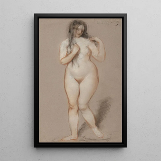 William Etty - Standing Female Nude.webp