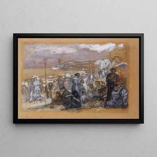 William James Glackens - Afternoon at Coney Island.webp