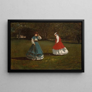 Winslow Homer - A Game of Croquet.webp