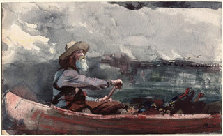 Winslow Homer - Adirondacks Guide.webp
