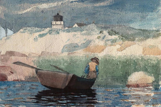 Winslow Homer - Boy in Boat Gloucester.webp