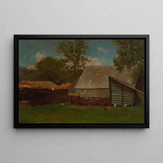 Winslow Homer - Farmyard with Ducks and Chickens.webp