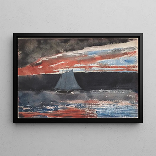 Winslow Homer - Schooner at Sunset.webp