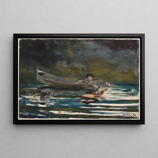 Winslow Homer - Sketch for Hound and Hunter.webp