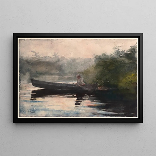 Winslow Homer - The End of the Day Adirondacks.webp