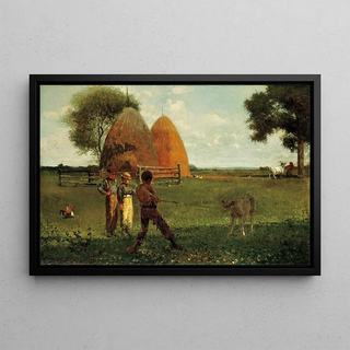 Winslow Homer - Weaning the Calf.webp