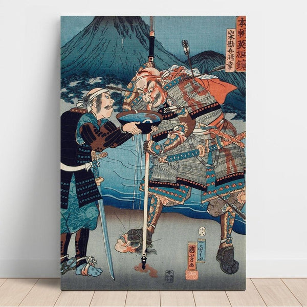 Reprodukcja obrazu Yamamoto Kansuke Haruyuki - Utagawa Kuniyoshi