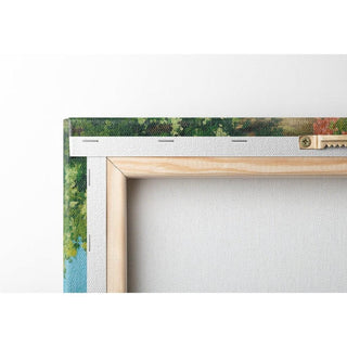 Yerres. De L’Exèdre, Le Porche De La Demeure Familiale - Gustave Caillebotte | Reproduction Tableau Décoration murale affiche copie