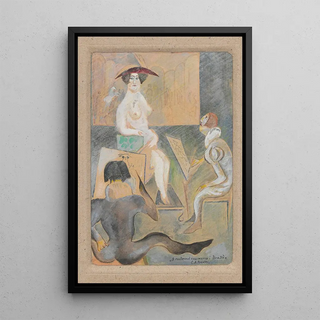 Zygmunt Waliszewski - In the artists workroom.webp