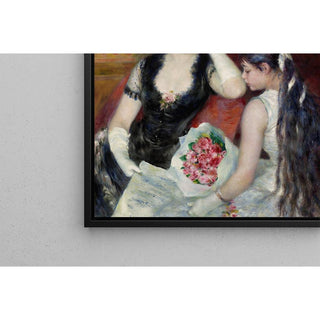 de Une loge au théâtre - Pierre-Auguste Renoir | Reproduction Tableau Décoration murale affiche copie