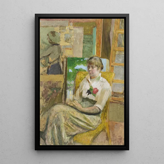 douard Vuillard - Le modle la rose.webp