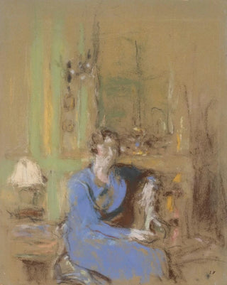 douard Vuillard - Madame Lucien Sauphar Assise Dans Son Salon.webp