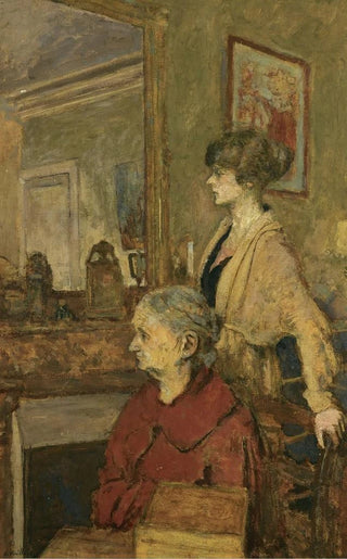 douard Vuillard - Madame Vuillard Et Annette Rue De Calais.webp