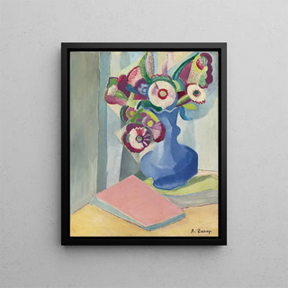 ngel Zrraga - Naturaleza muerta con florero.webp