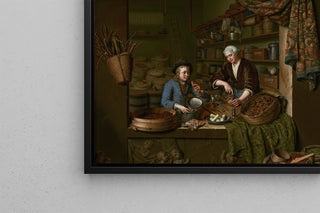 Druk artystyczny | Reproduction Une épicerie - Willem van Mieris