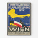 Plakat Wystawa Międzynarodowa Lotnictwa 1912 w Wiedniu