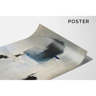 Tableau Abstrait – Silhouette en Suspens
