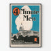 Plakat vintage 4 Minute Men - Oficjalna wiadomość rządu Waszyngtonu