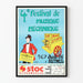 Plakat z okazji 4. Festiwalu Muzyki Mechanicznej 1996 w Rethel
