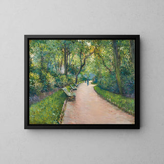 Le Parc Monceau - Gustave Caillebotte