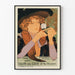 Plakat vintage Salon des Cent wystawa artystyczna